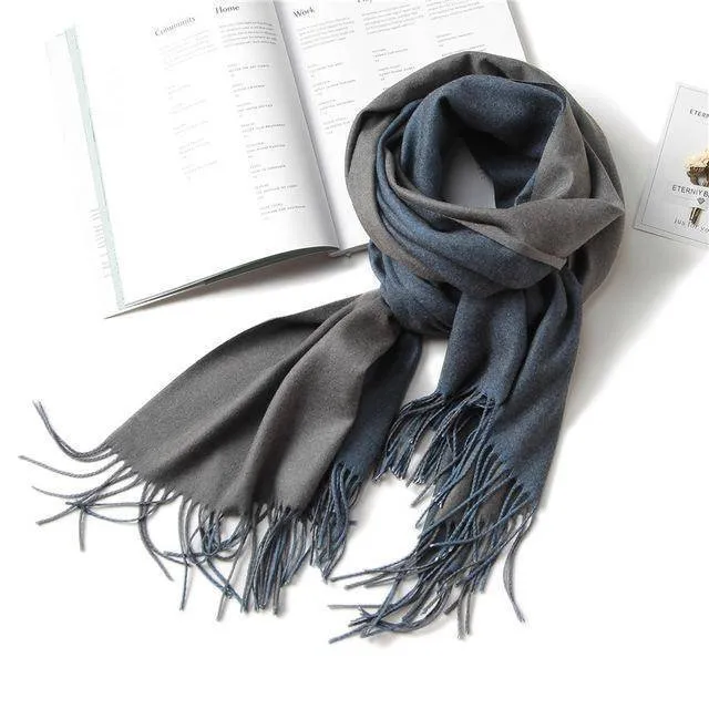 18 Colors, Double-side soft Cashmere scarves, shawls and wraps with Tassel