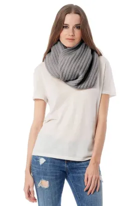 360 Cashmere - Karen Cashmere Scarf in Mid Heather Grey