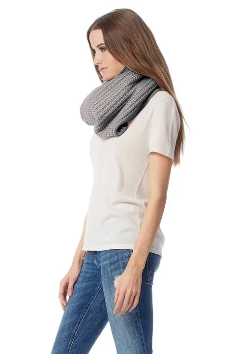 360 Cashmere - Karen Cashmere Scarf in Mid Heather Grey