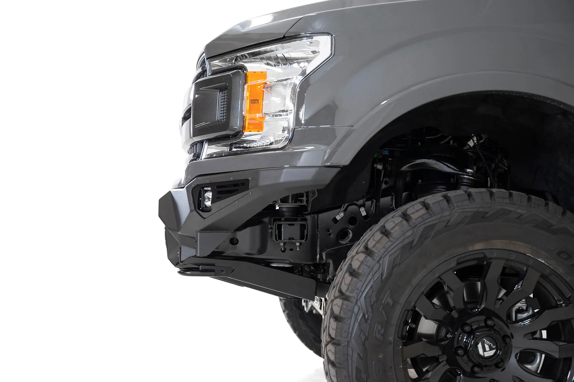 ADD - Bomber Front Bumper (for Rigid 360° 6" Lights) - 2018  F150