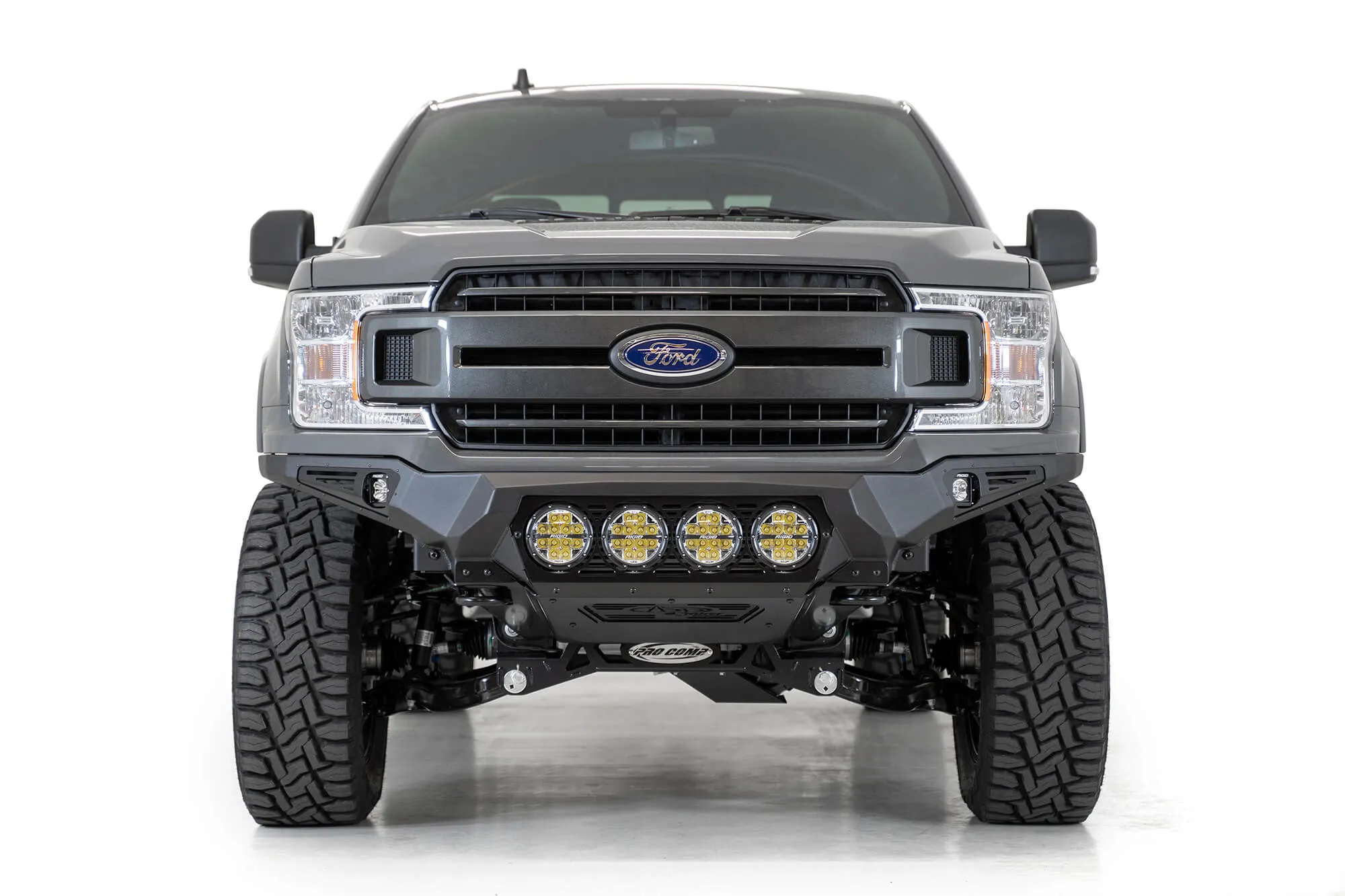 ADD - Bomber Front Bumper (for Rigid 360° 6" Lights) - 2018  F150