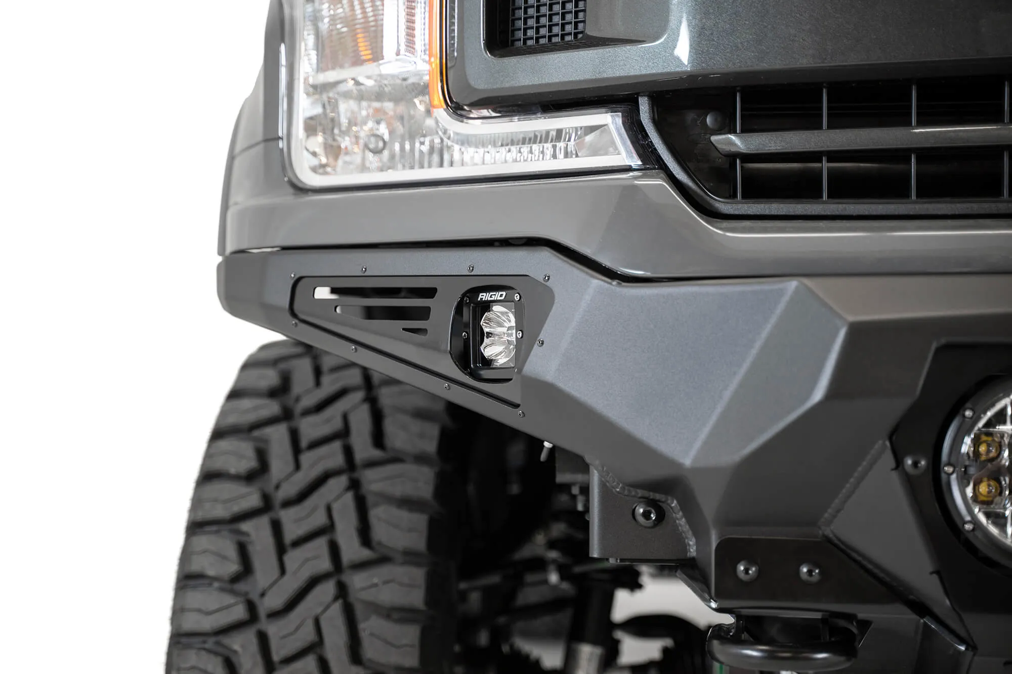 ADD - Bomber Front Bumper (for Rigid 360° 6" Lights) - 2018  F150