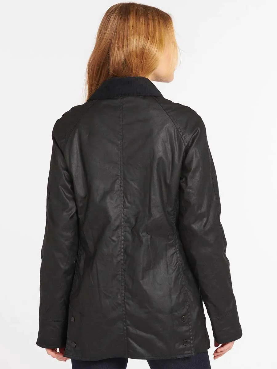 BARBOUR Beadnell Wax Jacket - Women's - Black