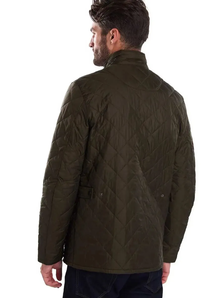 BARBOUR Flyweight Chelsea Quilted Jacket - Mens - Olive