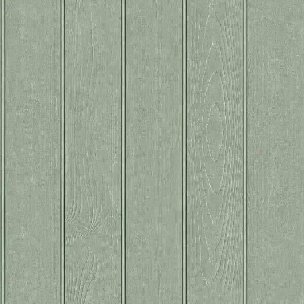 Belgravia Beaded Wood Panel Wallpaper Sage Green