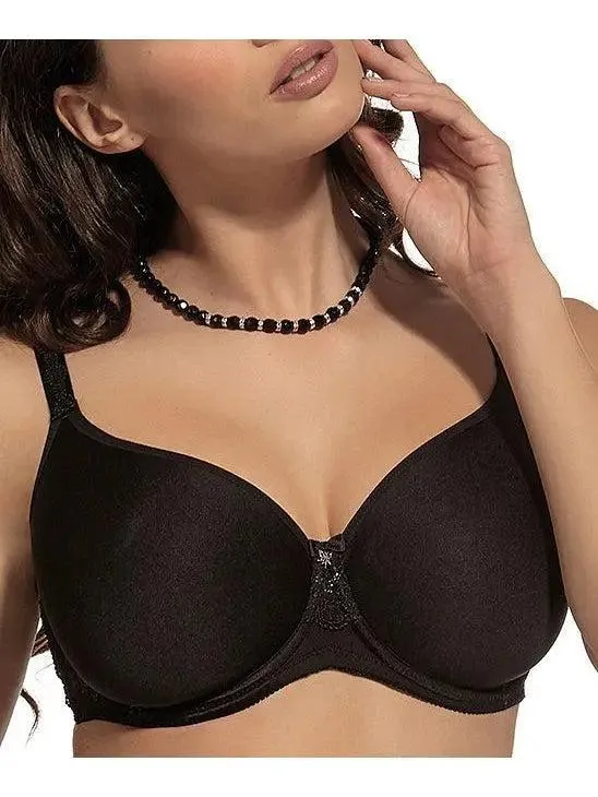 Black Fortuna Spacer Bra