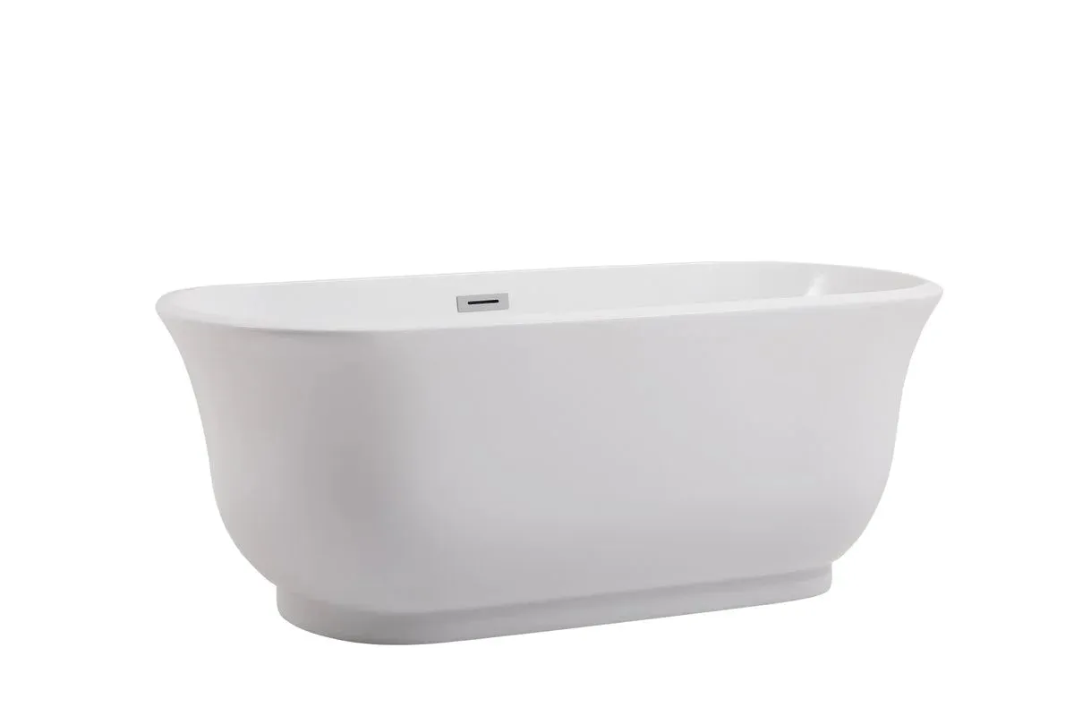 Coralie 59" Soaking Bathtub