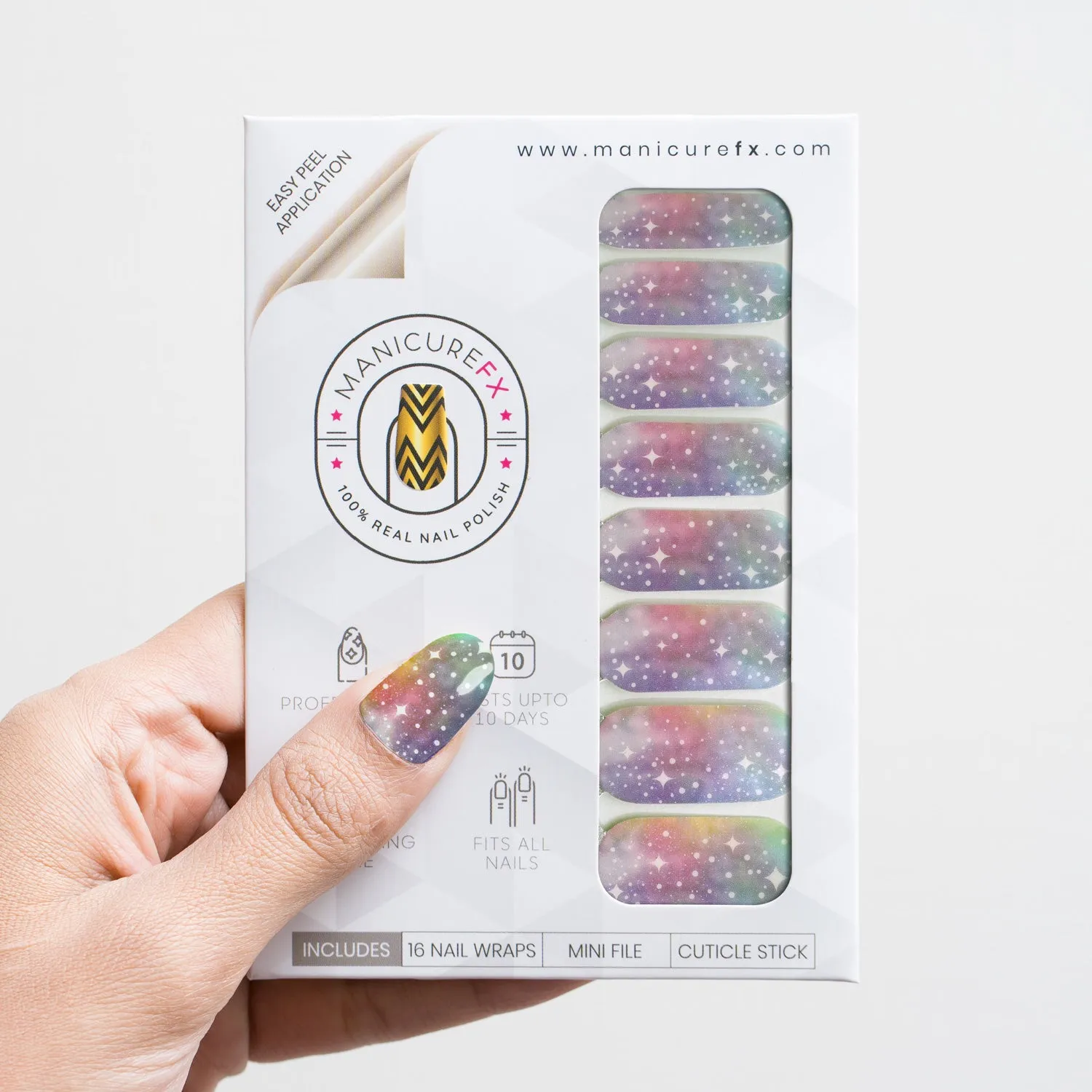 Cosmic Colorburst - Nail Wraps (Standard)