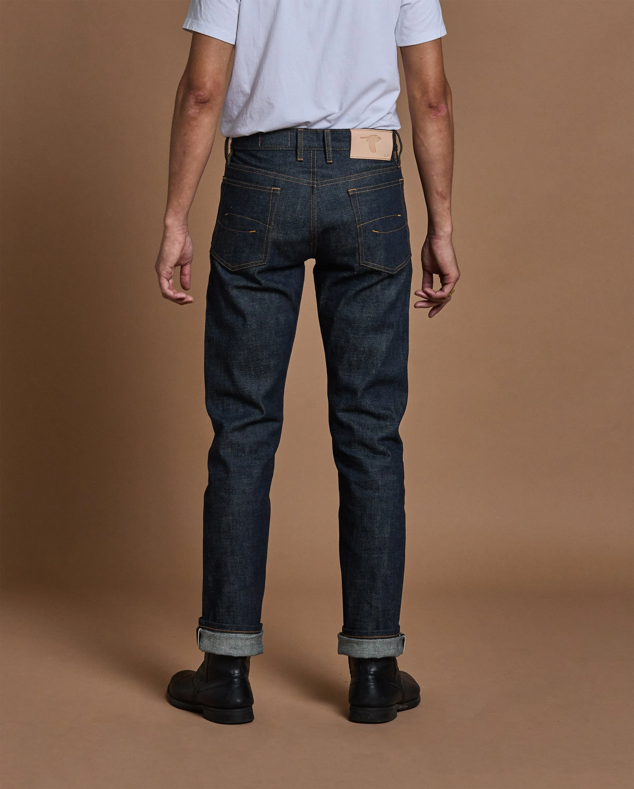 Denim - SLM fit - 15oz Kuroki Slub Indigo Selvedge - FINAL SALE