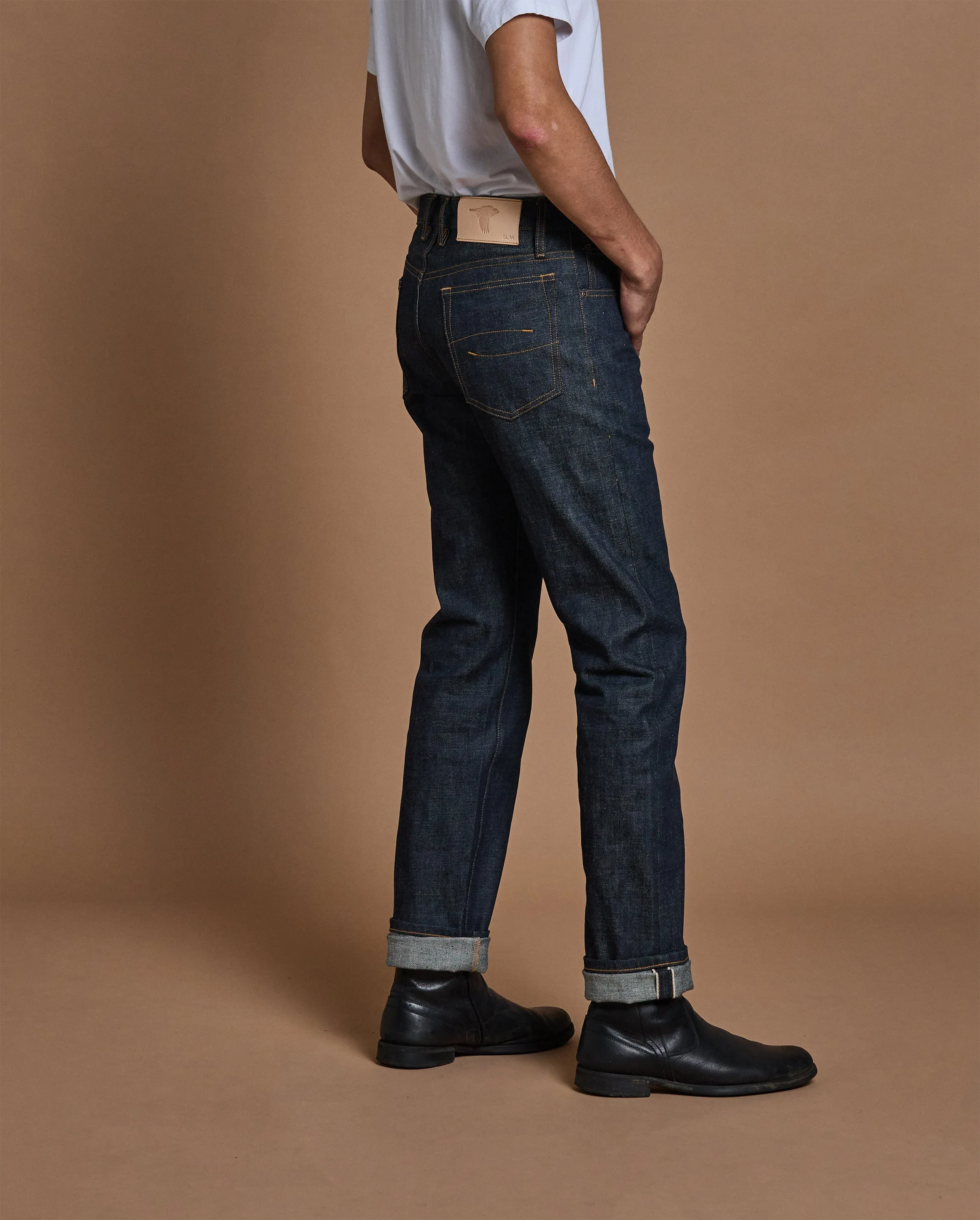 Denim - SLM fit - 15oz Kuroki Slub Indigo Selvedge - FINAL SALE