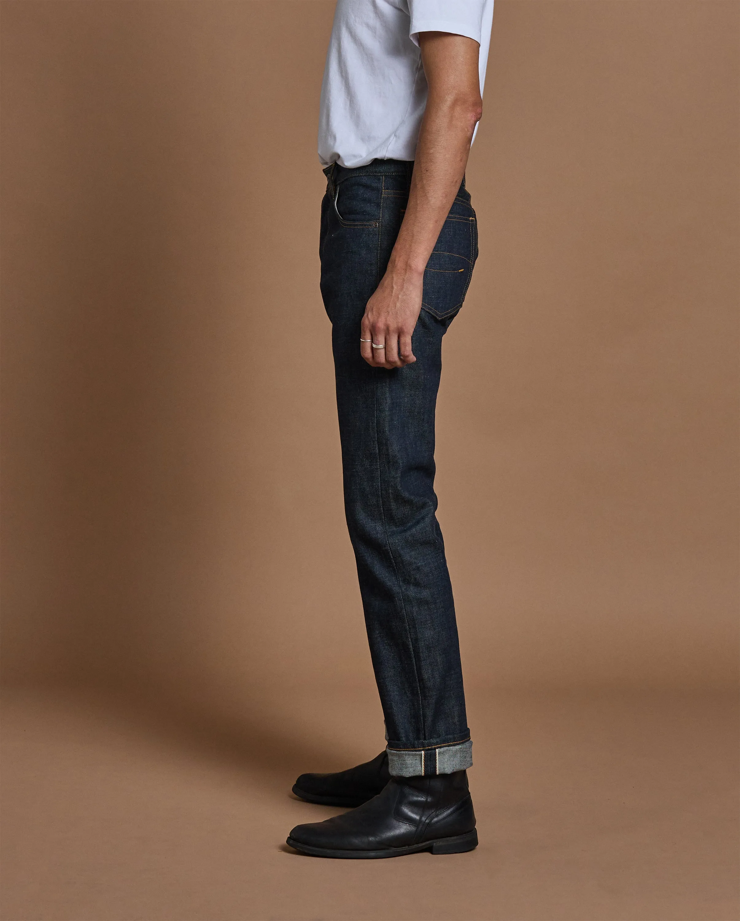 Denim - SLM fit - 15oz Kuroki Slub Indigo Selvedge - FINAL SALE