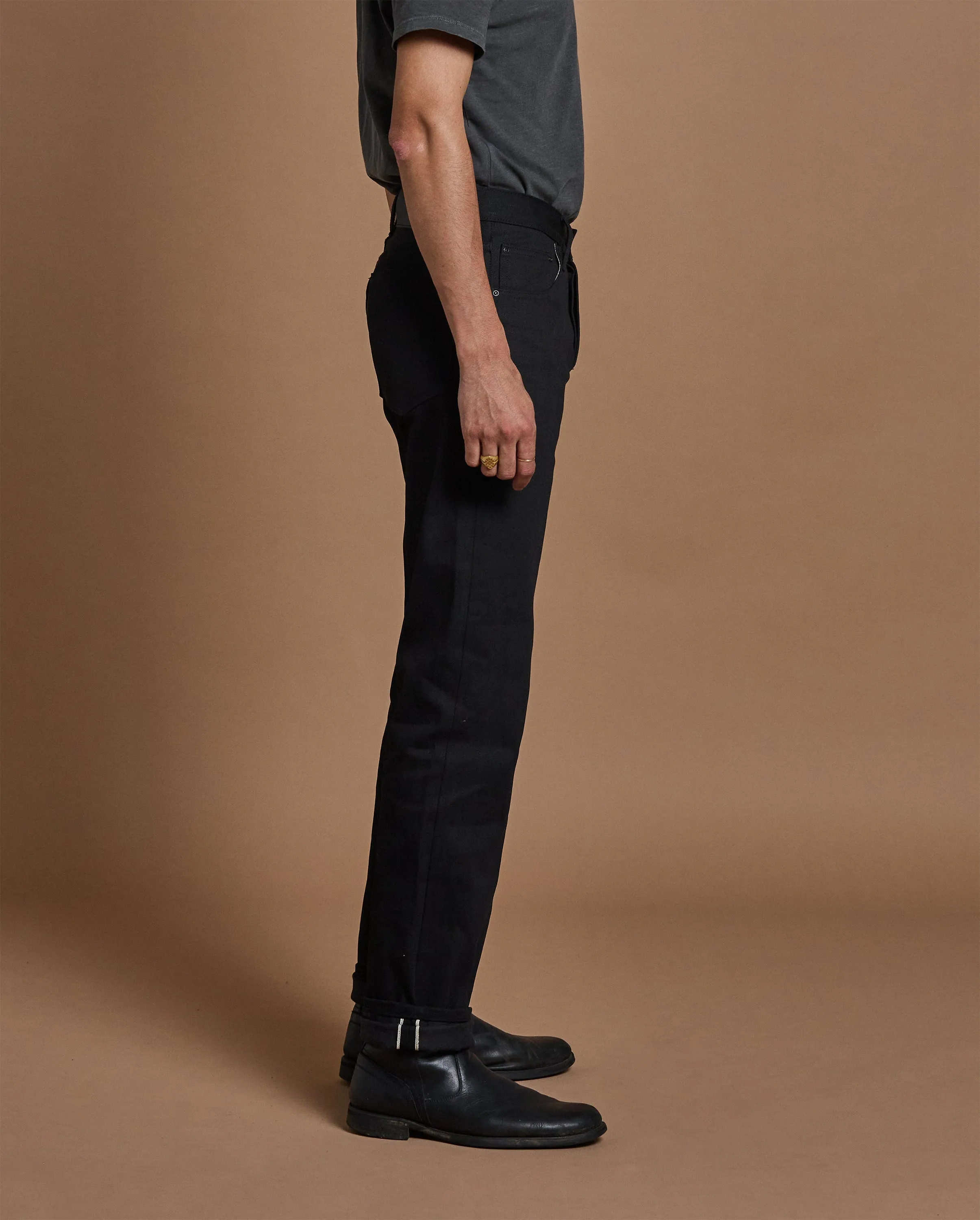 Denim - TPR fit - Black Nihon Menpu Selvedge - FINAL SALE