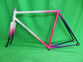 Dontzer Columbus Max Fork // White / Pink/ Purple Tricolor // 53.5cm