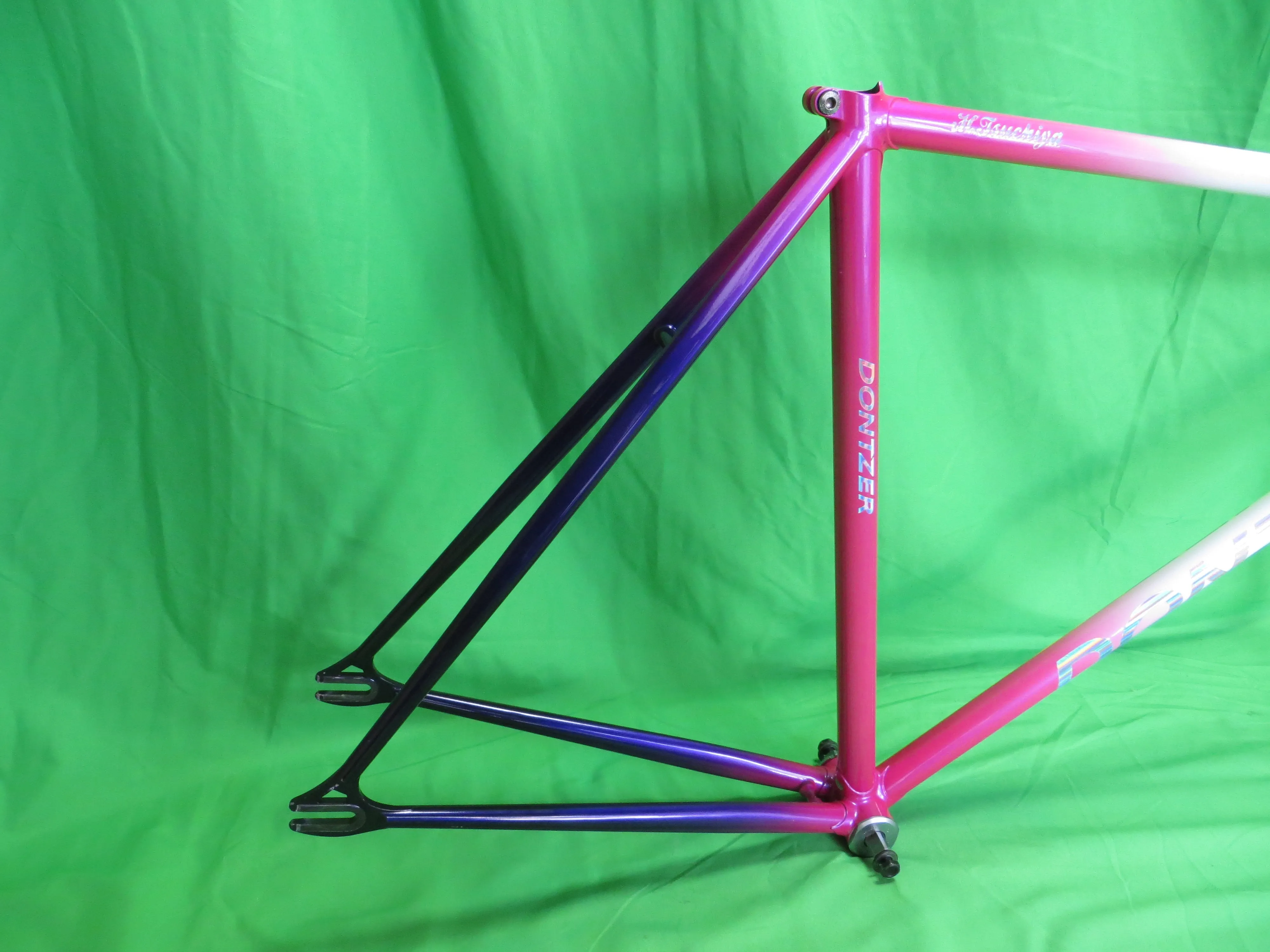 Dontzer Columbus Max Fork // White / Pink/ Purple Tricolor // 53.5cm