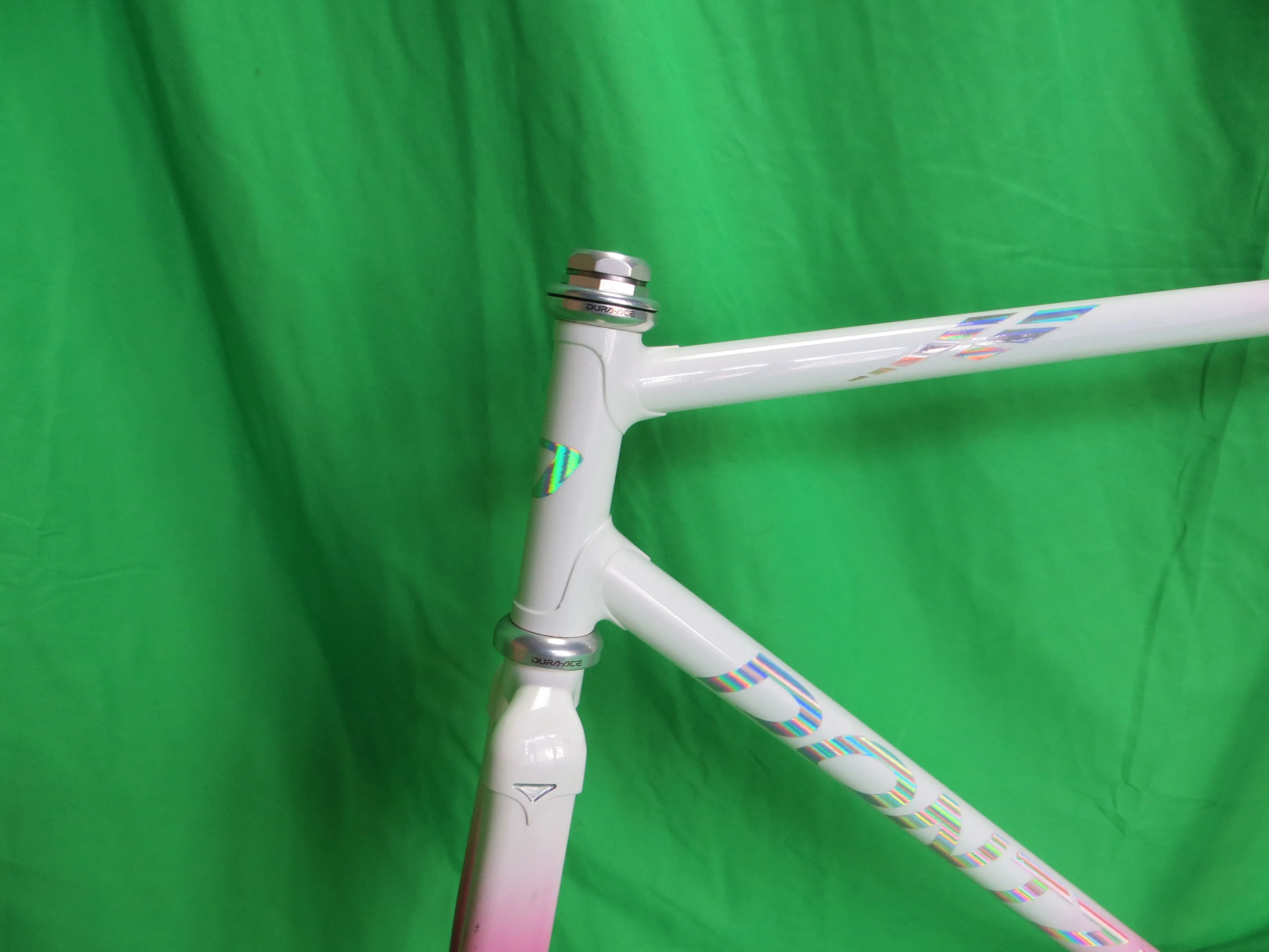 Dontzer Columbus Max Fork // White / Pink/ Purple Tricolor // 53.5cm