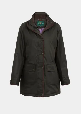 Fernley Ladies Waterproof Weekend Coat In Woodland