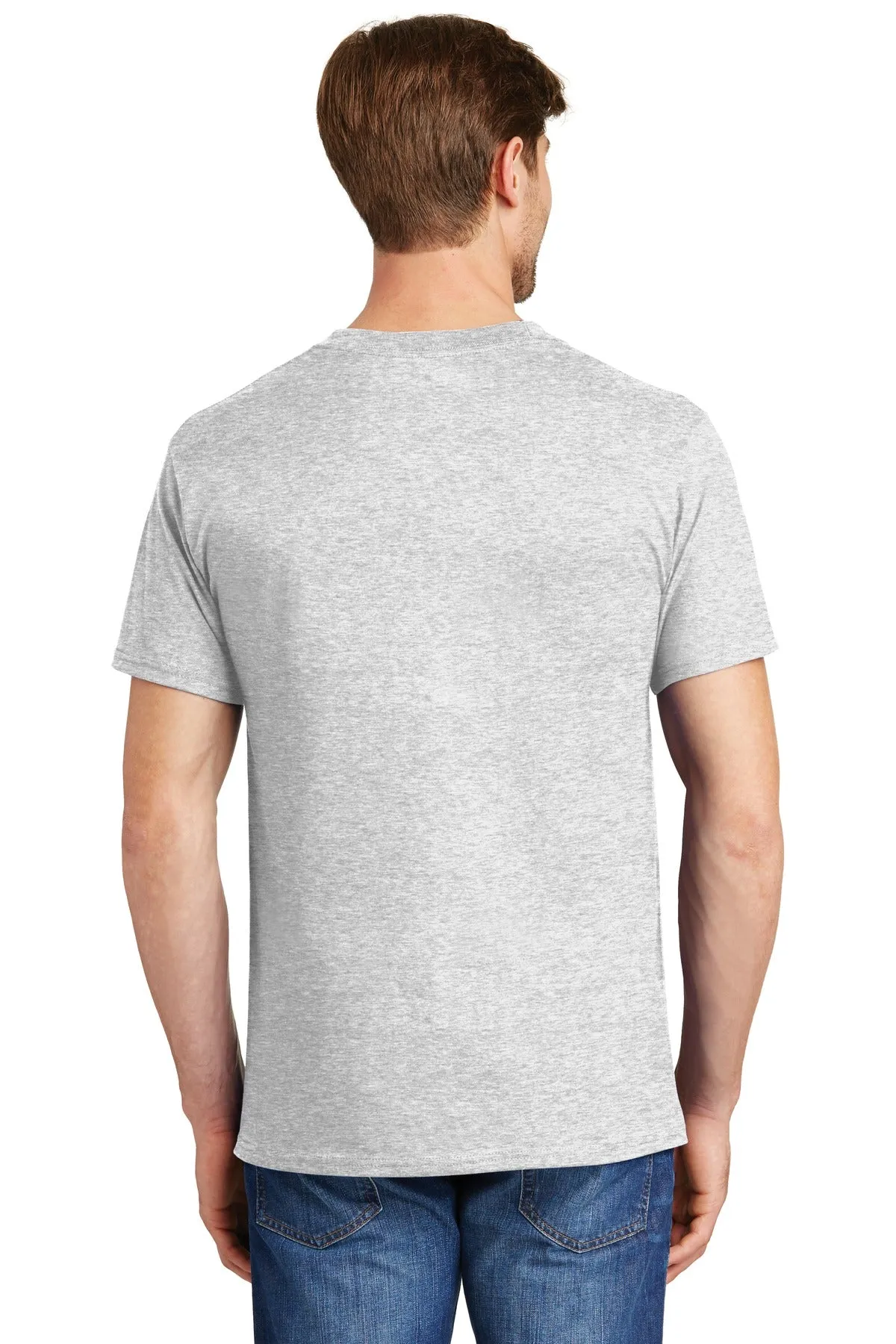 Hanes® Beefy-T® - 100% Cotton T-Shirt with Pocket. 5190