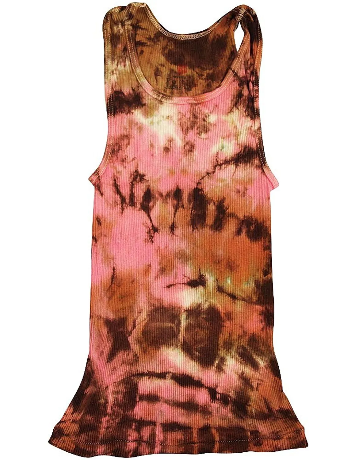 Hanes - Big Girls Ribbed Tie Dye Tank Top