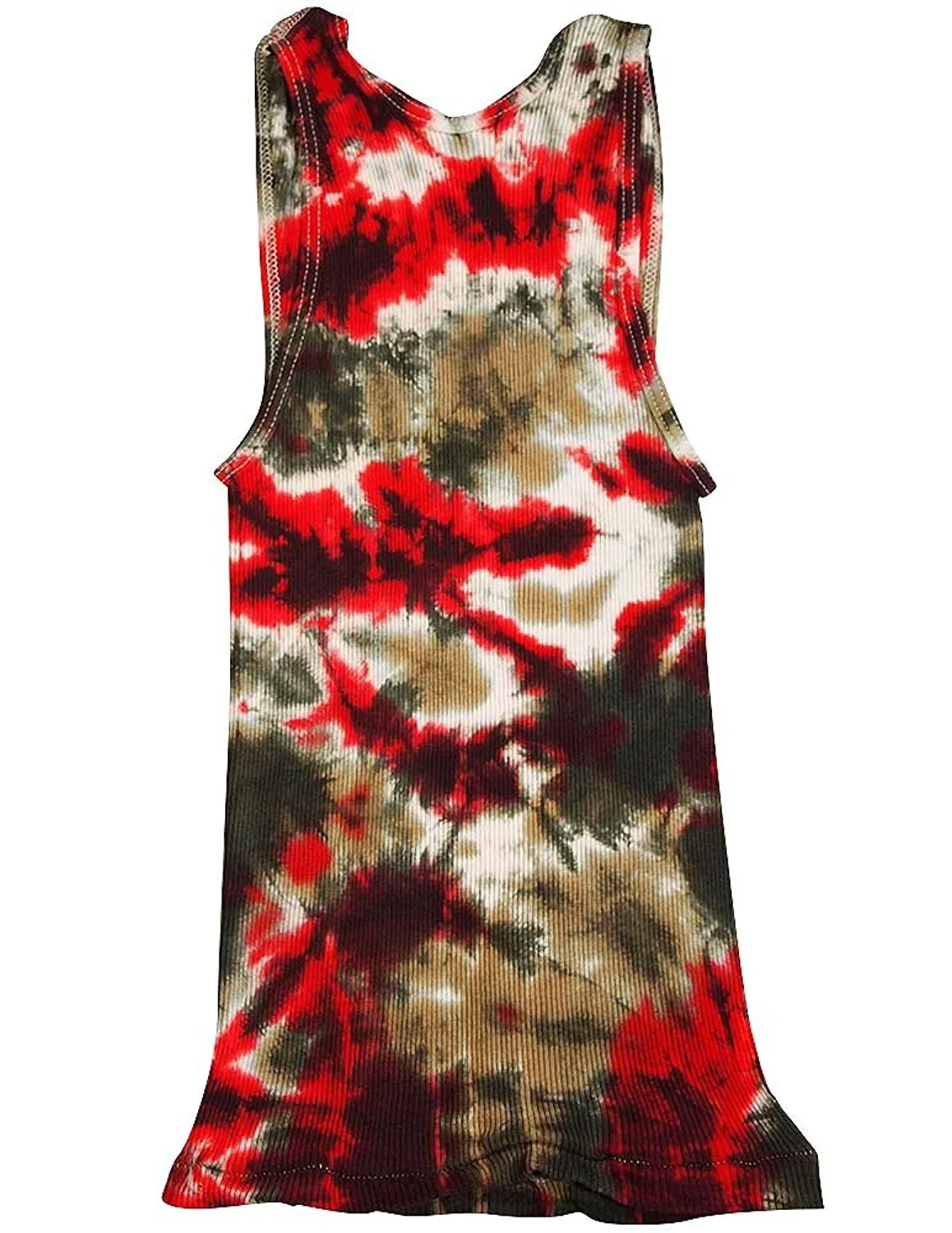 Hanes - Big Girls Ribbed Tie Dye Tank Top