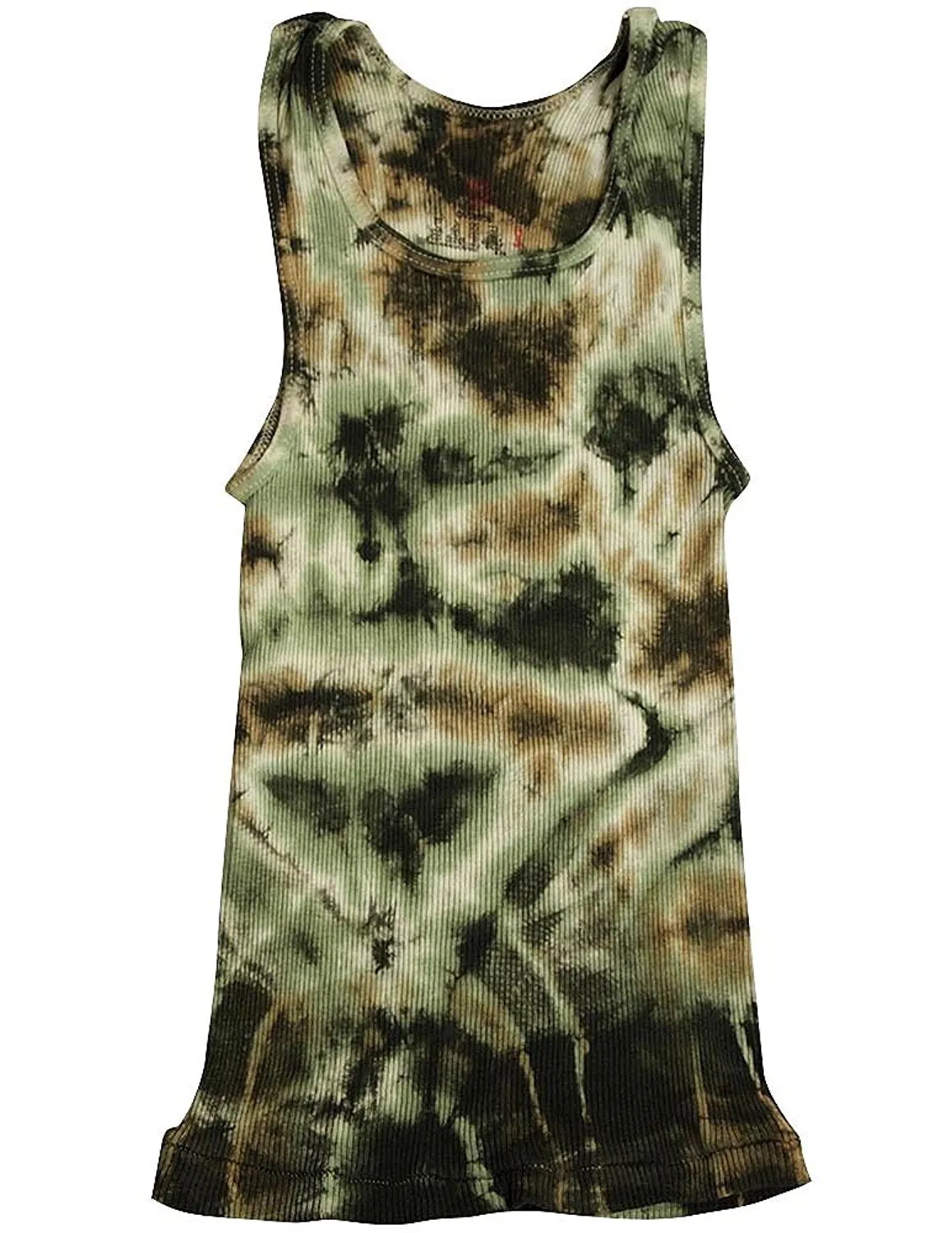 Hanes - Big Girls Ribbed Tie Dye Tank Top