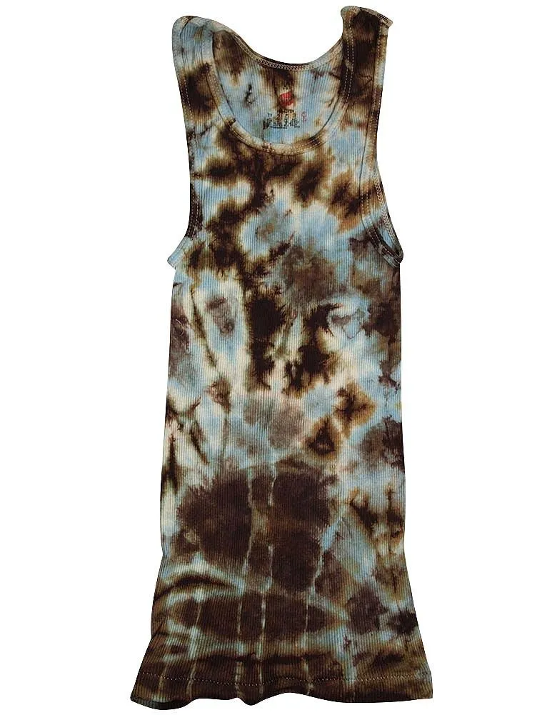 Hanes - Big Girls Ribbed Tie Dye Tank Top