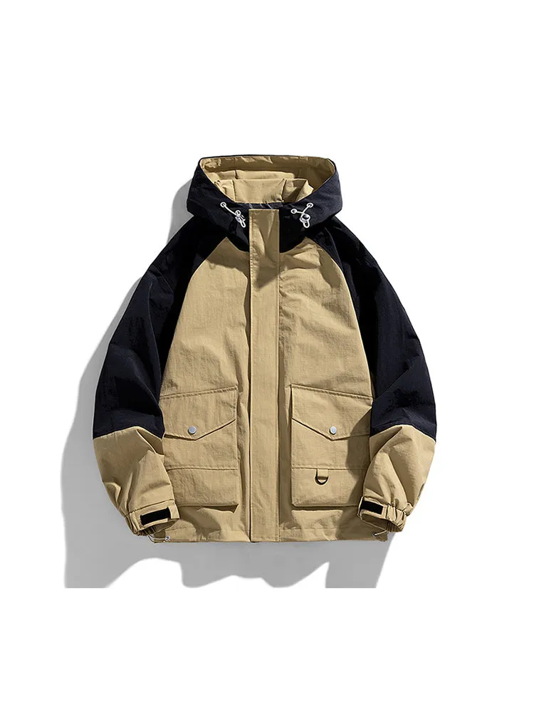 Men'S Loose Raglan Sleeved Jacket
