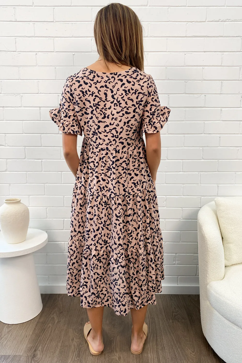 Michelle Midi New Print Dress