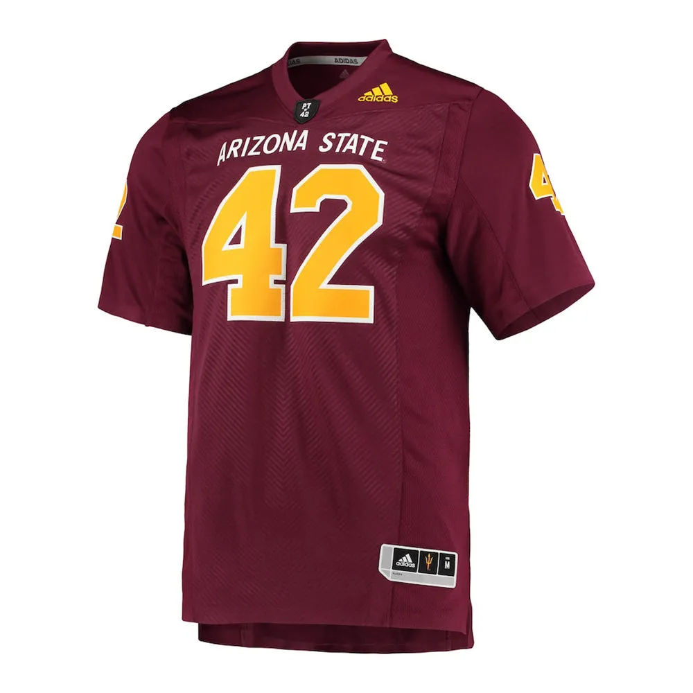 NCAA Arizona State Sun Devils Adidas Pat Tillman Premier Football Jersey