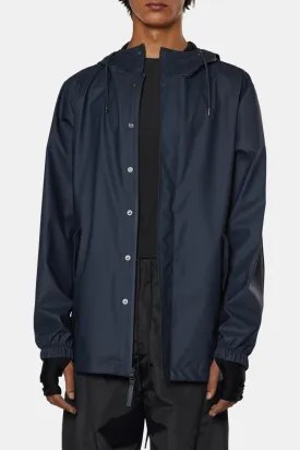 Rains Waterproof Fishtail Jacket (Navy)