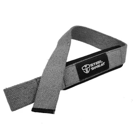 Steel Sweat Lifting Straps - Grey