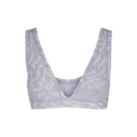 SUMMER MESH PLUNGE BRALETTE | LILAC SWIRL