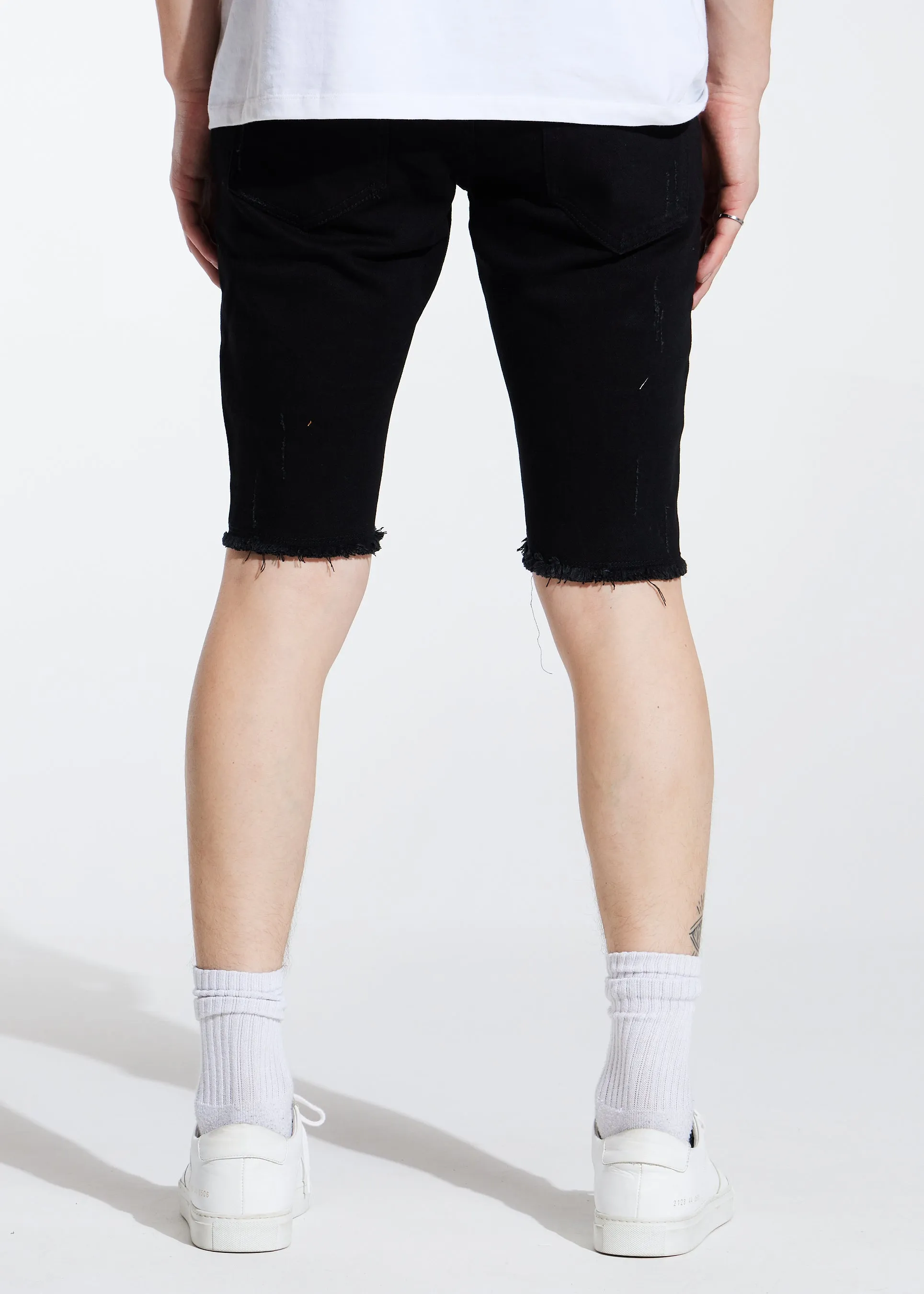 Summit Patchwork Short (Black)