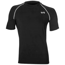 TYR Men's Short Sleeve Rashguard