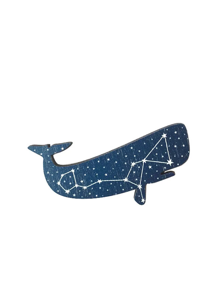 Whale Constellation Brooch