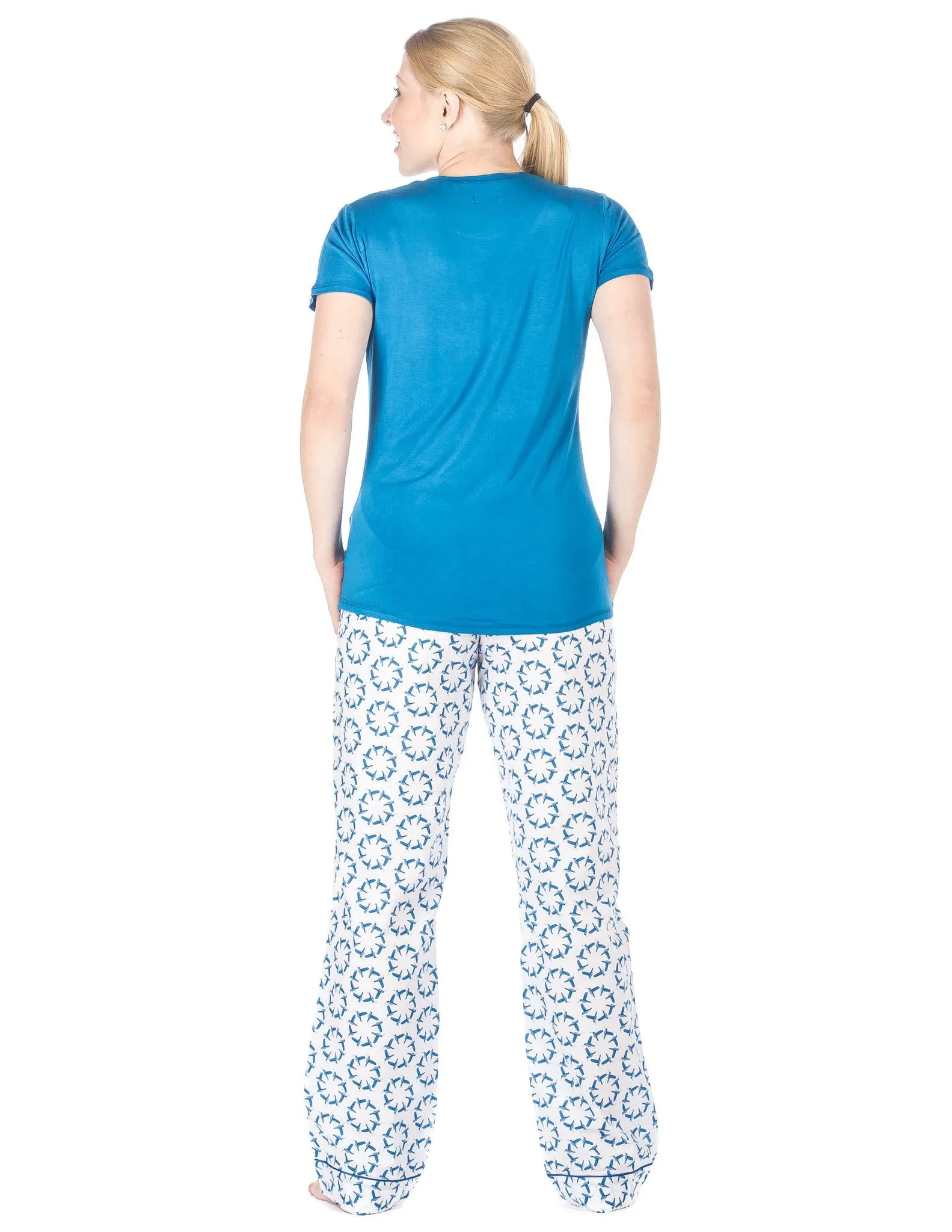 Women's Premium Cotton Poplin Lounge/Sleepwear Set