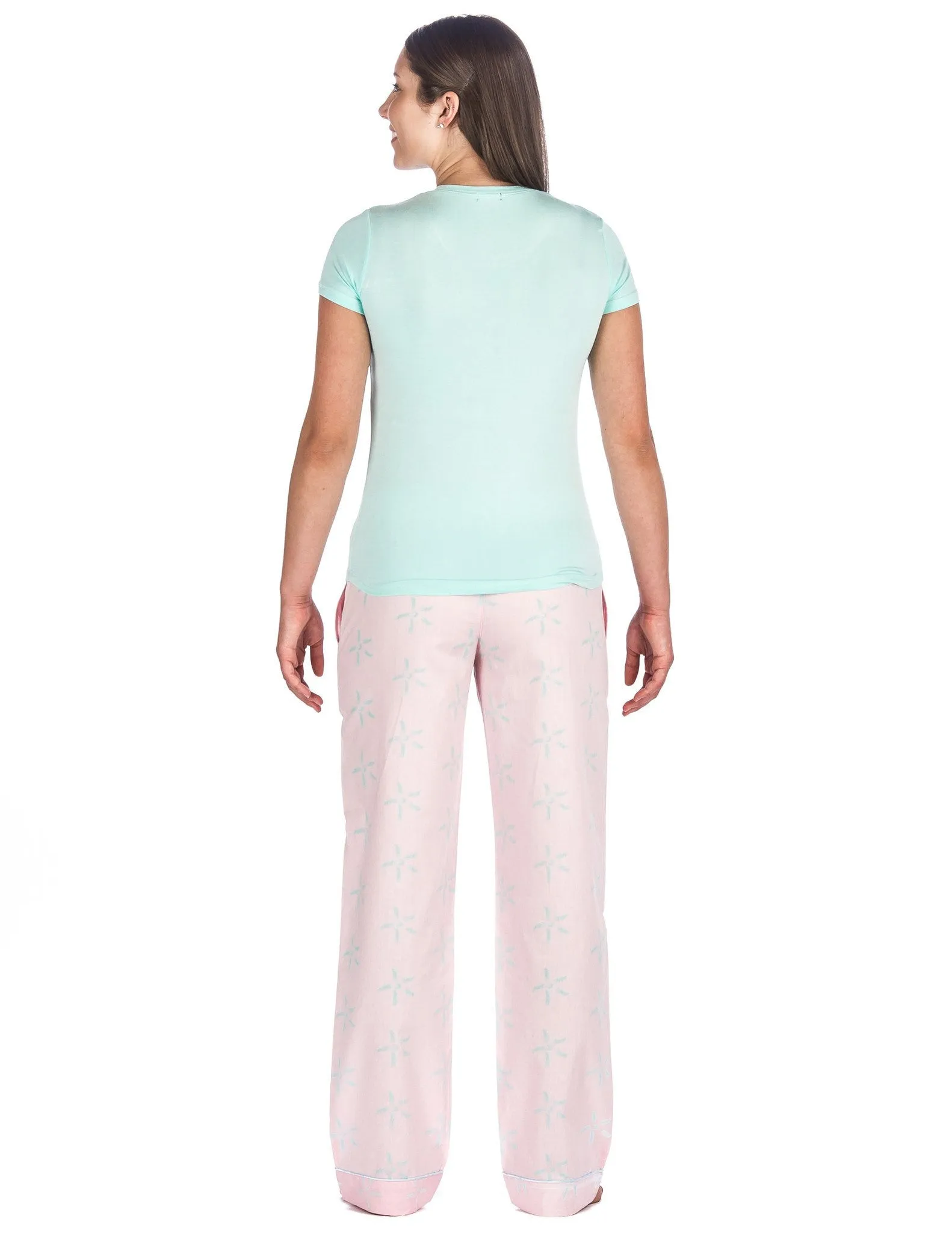 Women's Premium Cotton Poplin Lounge/Sleepwear Set